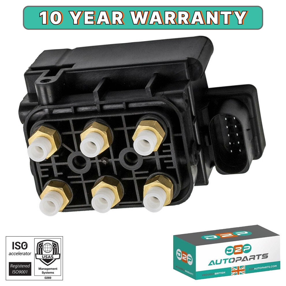 FOR AUDI Q7 (4L) VW TOUAREG AIR RIDE SUSPENSION SOLENOID VALVE BLOCK 7L0698014