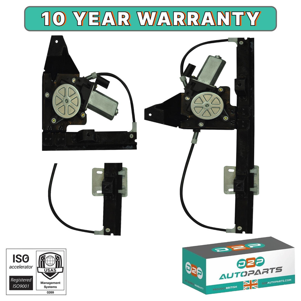 For Land Rover Freelander 1 Window Regulator With Motor Rear Right Cvh101202 5056167414155