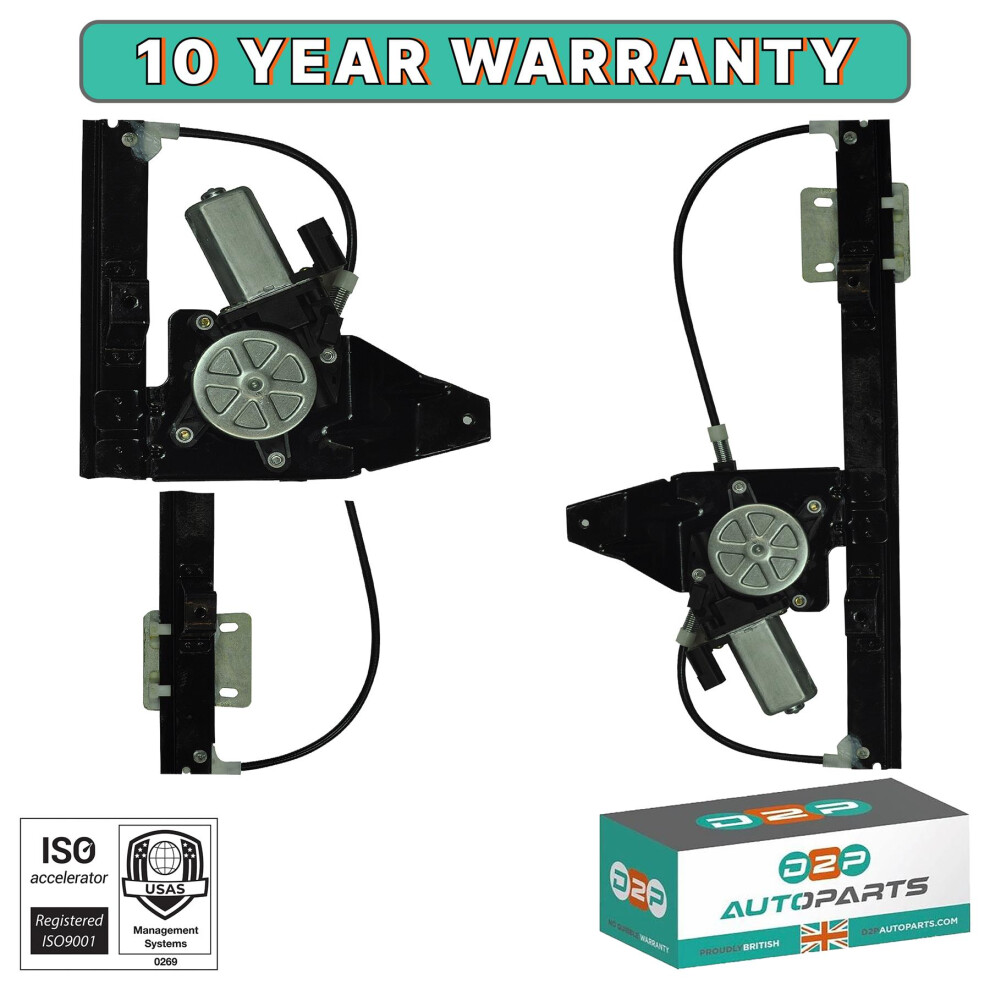For Land Rover Freelander 1 Window Regulator With Motor Rear Left Cvh101212 5056167414162