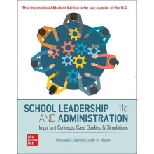 School Leadership and Administration: Important Concepts Case Studies and Simulations ISE