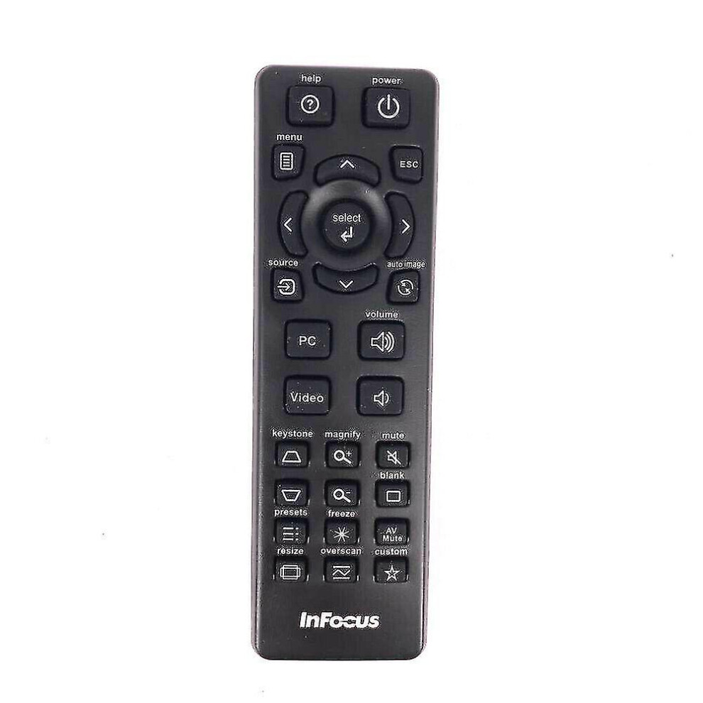 Replacement Remote Control For Infocus Dlp Projector In112 In114 In124 In2192 2194 In27w 9168212069886