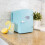 Koolatron 4L Mini Fridge Portable Mini Fridge For Bedrooms Aqua 2