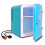 Koolatron 4L Mini Fridge Portable Mini Fridge For Bedrooms Aqua 7