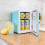 Koolatron 4L Mini Fridge Portable Mini Fridge For Bedrooms Aqua 8