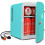 Koolatron 4L Mini Fridge Portable Mini Fridge For Bedrooms Aqua 1