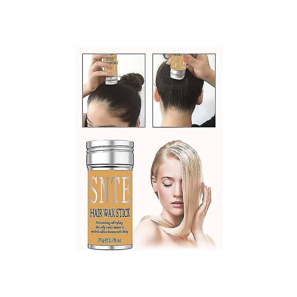 Samnyte Pomade Stick - Non-Greasy Edge Control Wax for Flyaways, Shiny, Smooth Hair with Beeswax & Natural Oils