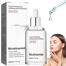 (1PCS) Niacinamide Facial Essence, Eelhoe Facial Whitening Calming And Soothing Essence, Nicotinamide Aging Face Serum, Eelhoe Niacinamide Serum For All Skin