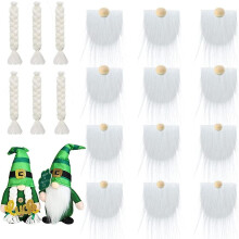 Pack Of 30 Gnome Beard Christmas Pre-cut Gnome Beard For Crafts, Diy Gnome Doll Christmas Cosplay