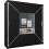 MN Furniture (120cm, Black) Eclipse Double Mirror Sliding Door Wardrobe 3