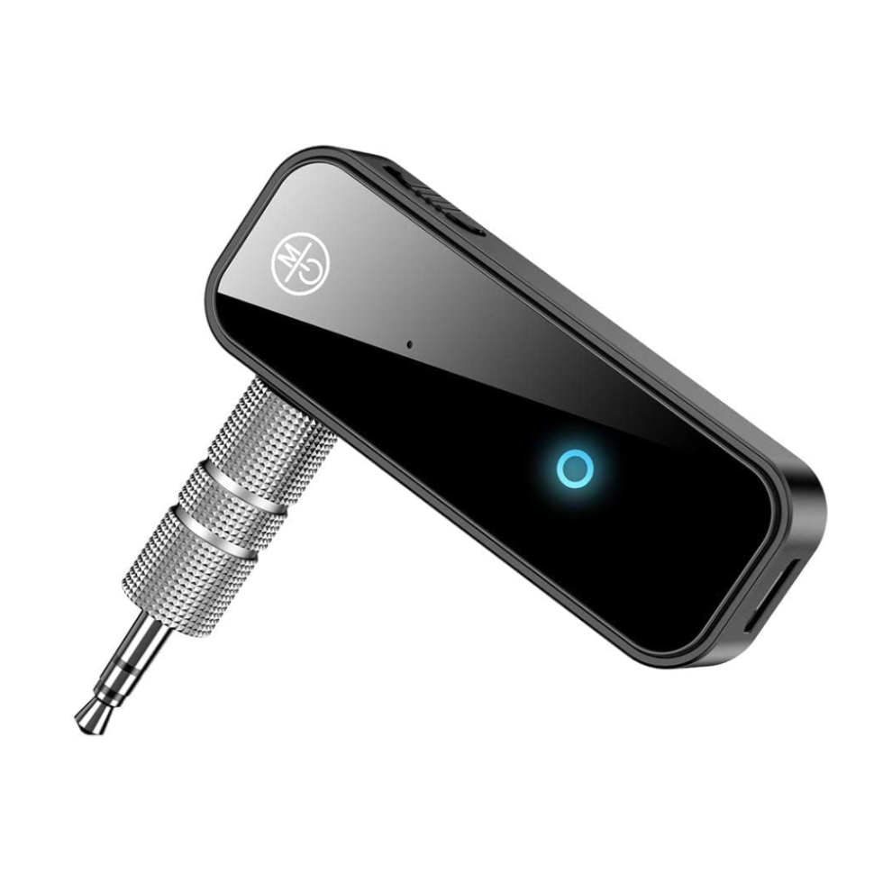 Chronus Bluetooth 5.0 Adapter 3.5Mm Jack Aux Dongle, 2-In-1 Wireless Transmitter Receiver For Car,Tv Audio,Headphones,Speakers,Projector(Black) Black 6976918346209