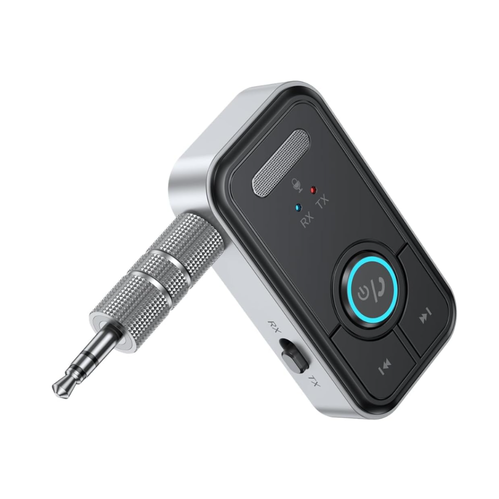 Chronus Bluetooth 5.3 Adapter 3.5Mm Jack Aux Dongle, 2-In-1 Bluetooth Transmitter Receiver For Car Audio/Home 6976918346193