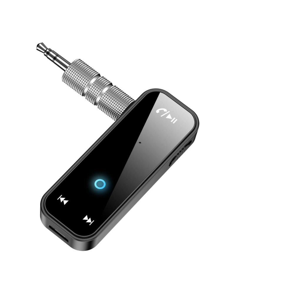 Chronus Bluetooth 5.0 Receiver For Car, Bluetooth 5.0 Adapter 3.5Mm Jack Aux Dongle For Home Stereo/Car Stereo(Black) Black 6976918346131