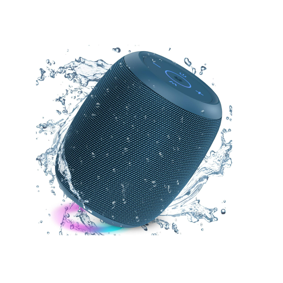 Chronus Bluetooth Speaker, 20W Stereo Bass Wireless Speaker, Ipx6 Waterproof Speaker, 24H Playtime,Dual Pairing,Tf Card/Usb/Aux For Home,Travel, 6976918344038