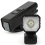 LED Bicycle Head Light USB Rechargeable Mountain Bike Multi‑Functional Front Light(Black) 7