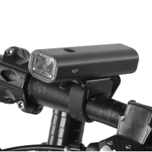 Chronus Bike Light USB Charging Bicycle Front Light Headlight Night Riding Safety Bike Flashlight(Black)