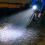 Bicycle Front Lights USB Charging Waterproof LED Bicycle Cycling Head Lamp(Black) 5