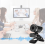 480P USB Computer Camera Drive-Free Webcam Adjustable Angle Accessory Built-In MIC for PC Laptop(Black) 2
