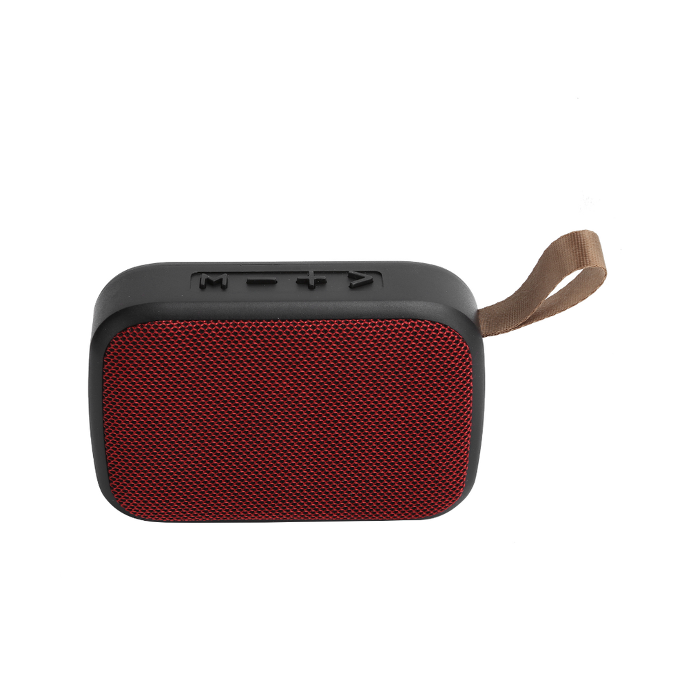 Chronus Portable Bluetooth 4.2 Speaker Wireless Hifi Stereo Bass Subwoofer Loudspeaker(Red) Red 6976918340870