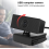USB Webcam 1080P para PC, câmera ao vivo, acessório para Windows, Android, Linux, iOS (preta) 3