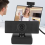 USB Webcam 1080P para PC, câmera ao vivo, acessório para Windows, Android, Linux, iOS (preta) 2