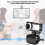 Built-in Microphone Computer Camera Webcam PC Accessory 480P Black Drive-Free for Video Call(Black) 4