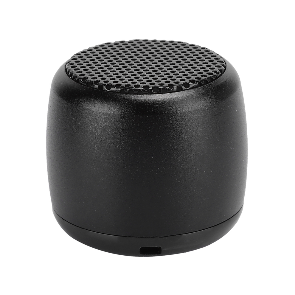 Chronus Metal Exquisite Compact USB Interface Wireless Bluetooth 2.0 Sound Channel Speaker Mini Bass Loudspeaker Box(Black)-image-OPC-PDRWW2X-NEW