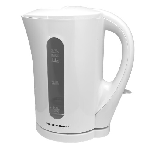 Hamilton Beach Hamilton Beach Essential 1.7L Plastic Kettle White 2