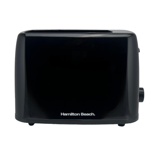 Hamilton Beach Essential 2 Slice Plastic Toaster Black