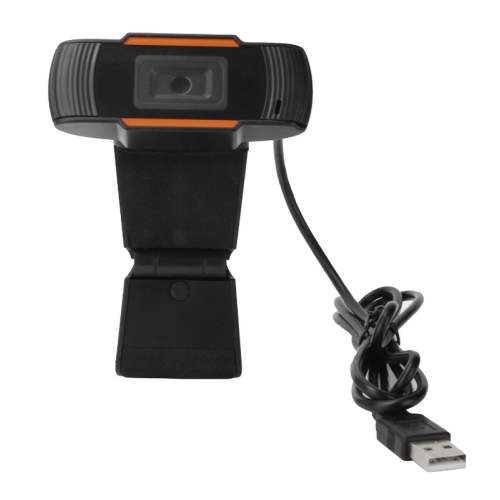 USB Web Camera HD Mini 1080P Computer Office Video Conference Teaching Live Streaming Webcam(Black)