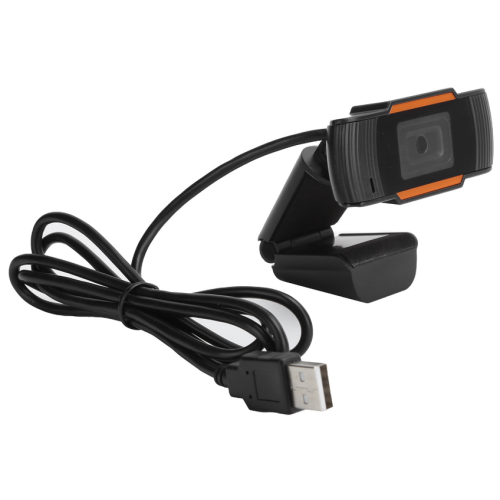 USB Web Camera HD Mini 1080P Computer Office Video Conference Teaching Live Streaming Webcam(Black) 2