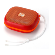 Chronus Bluetooth Waterproof Speaker for Shower, Portable Speaker Suitable for in Bathroom, Pools, Boating and Hiking, Can be Given as Gift(Red)