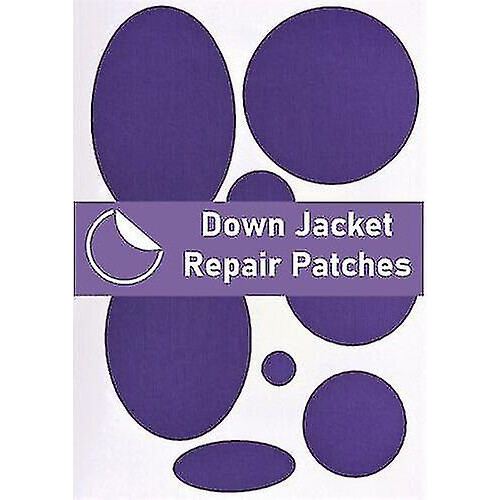 (Purple) Down Jacket Repair  Pre-cut, Self-adhesive, Soft, Waterproof