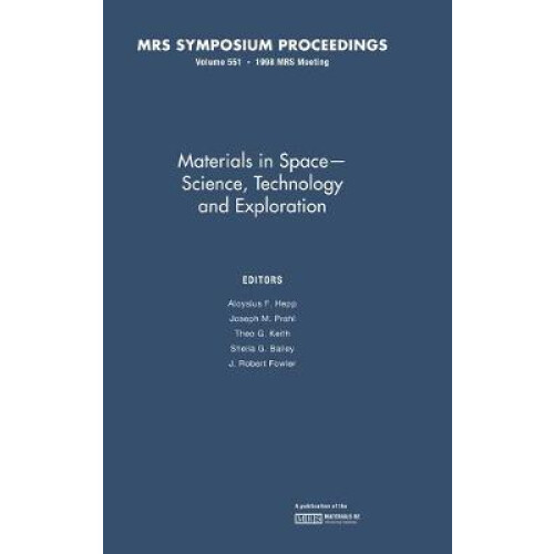Materials in Space  Science, Technology and Exploration Volume 551 MRS Proceedings