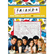 Friends Word Search, Quips, Quotes, and Coloring Book