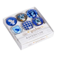 Harry Potter Ravenclaw Glass Magnet Set Set of 6 Classic Collection