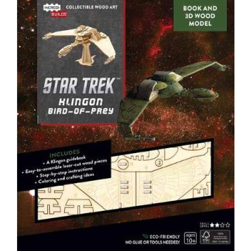Incredibuilds Star Trek Klingon BirdofPrey