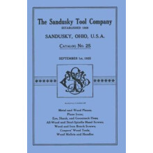 Sandusky Tool Co 1925 Catalog Catalog No 25, September 1st, 1925