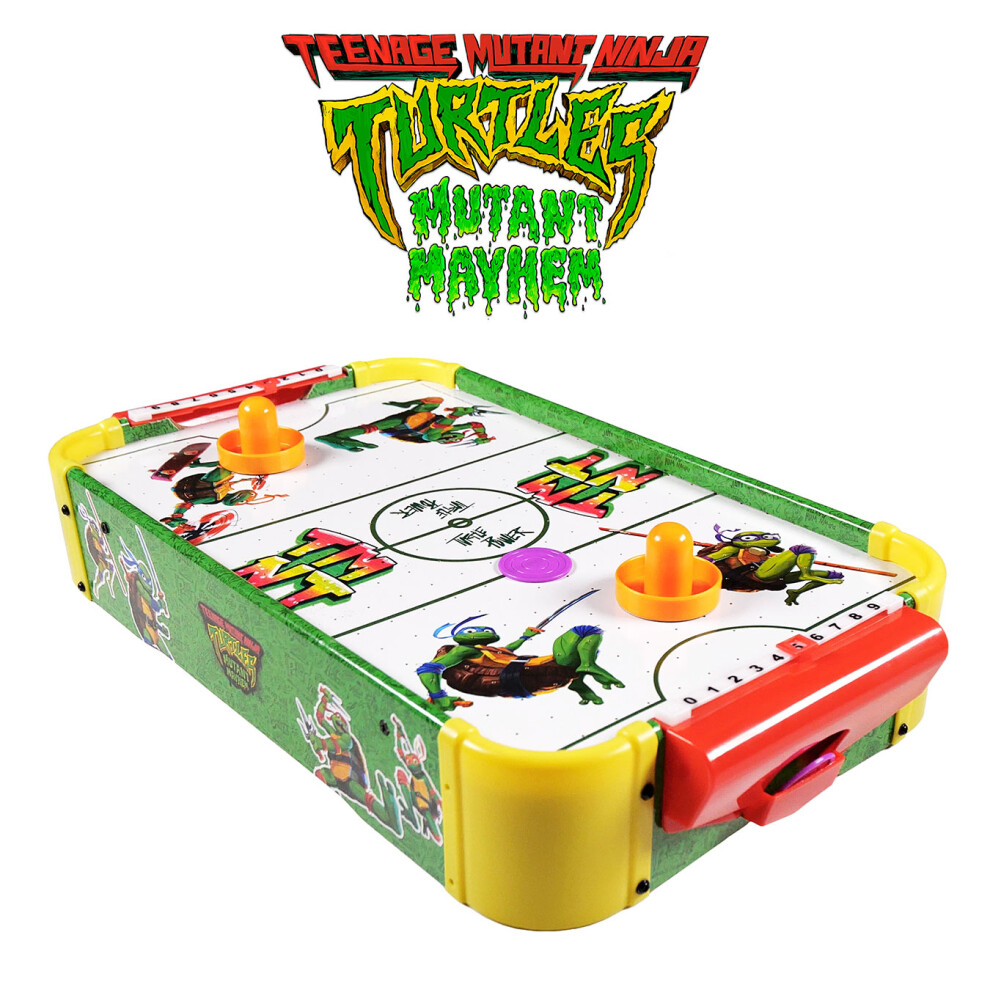 (TMNT Air Hockey Table ) Teenage Mutant Ninja Turtles