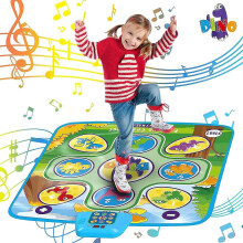 Kids dance mat, 5 modes dance mat, music, adjustable volume, light up dance challenge mat, birthday