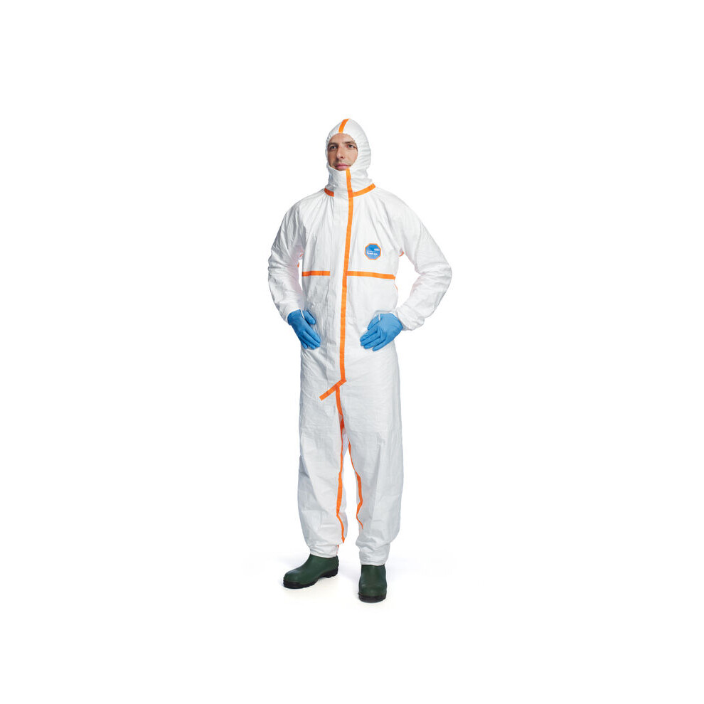 Tyvek 800J Hooded Coverall White M 5450208013046