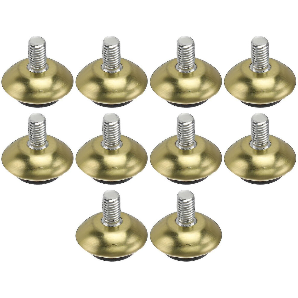 10Pcs Furniture M6 Foot Pad Adjustable M6 Furniture Foot M6 Furniture Leveling Leg For Store Chair 9168212091443