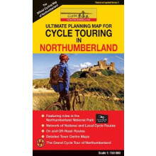 Cycle Touring Map of Northumberland REV3