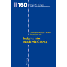 Insights into Academic Genres 160 Linguistic Insights Studies in Language and Communication