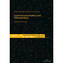 Geisteswissenschaften und ffentlichkeit  linguistisch betrachtet 11 Sprache in Kommunikation Und Medien