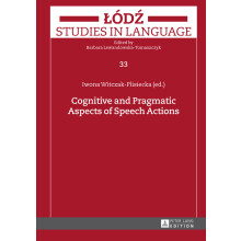 Cognitive and Pragmatic Aspects of Speech Actions 33 d Studies in Language