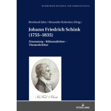 Johann Friedrich Schink 17551835 Dramaturg Bhnendichter Theaterkritiker 62 Hamburger Beitrge Zur Germanistik