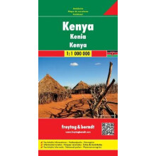 Kenya Road Map 1:1 000 000