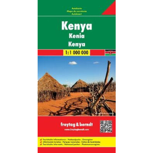 Kenya Road Map 1:1 000 000