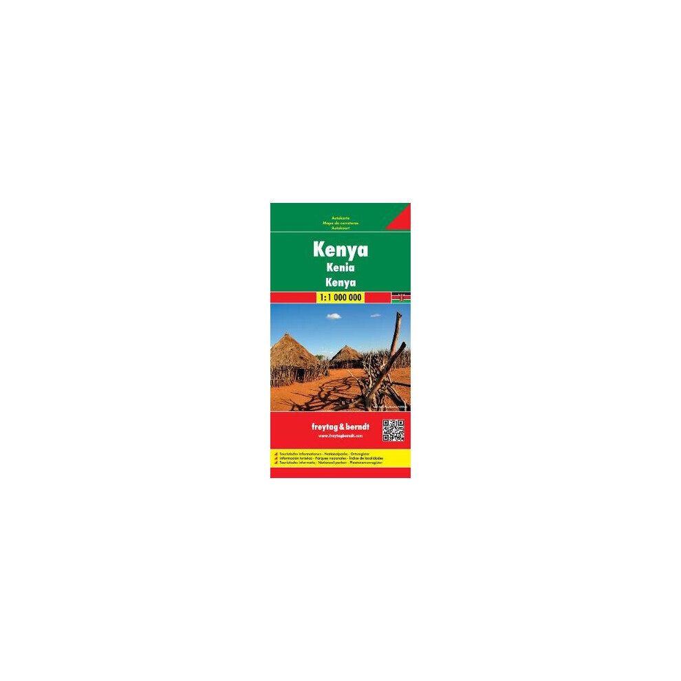 Kenya Road Map 1:1 000 000