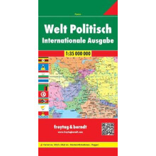 World Map, Pleated 1:35 000 000